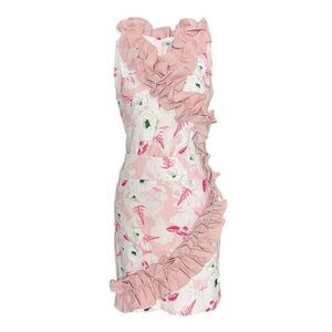 Blumarine floral print tank top and skirt set